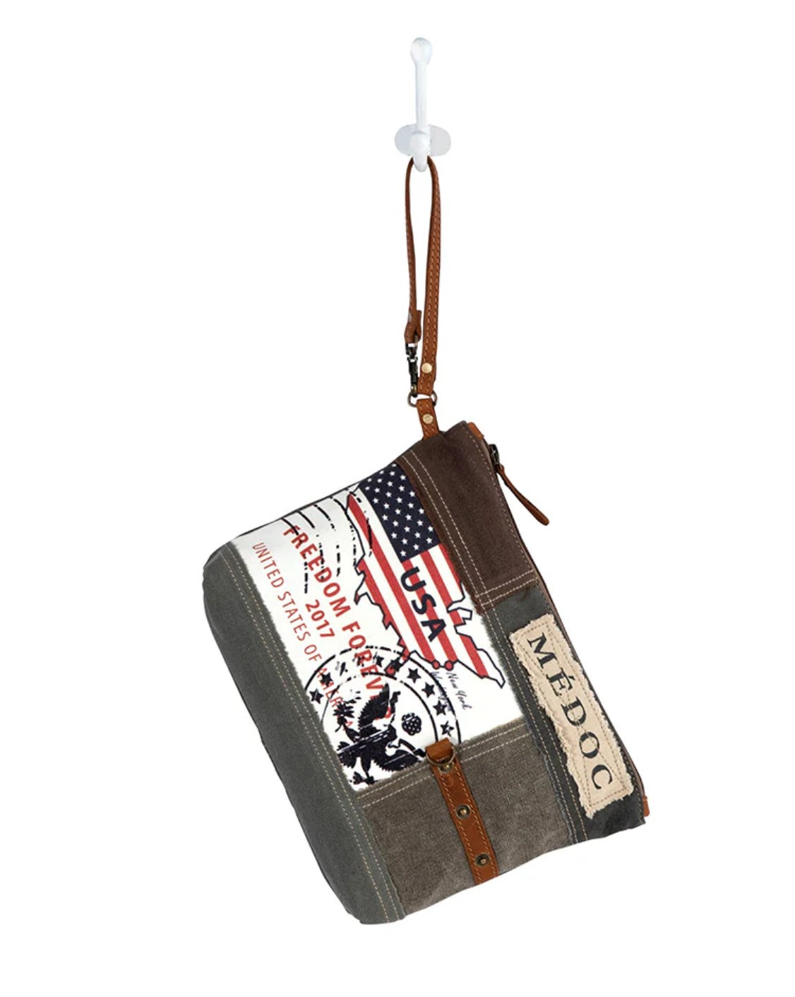 USA Freedom Pouch Myra USA Makeup Case, Travel Pouch or Wallet