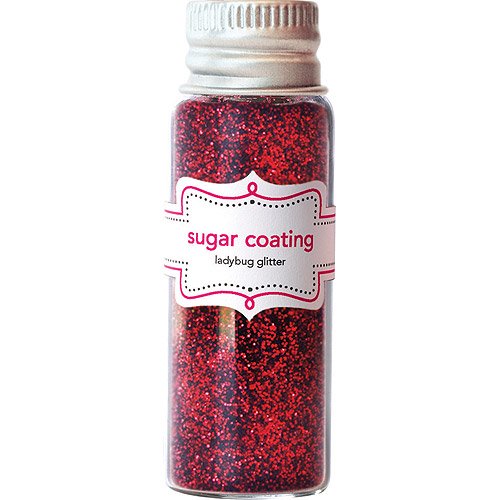 Doodle Bug - Sugar Coated Glitter - Ladybug Metalic