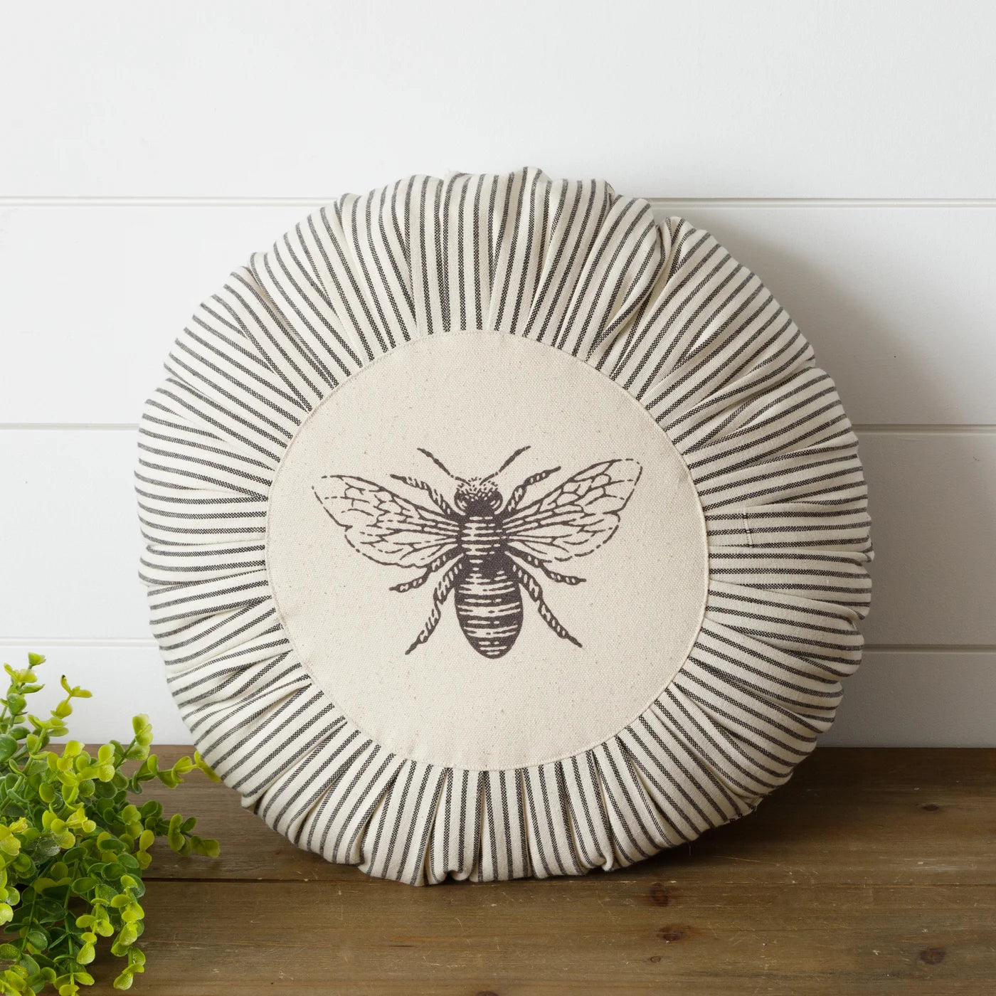 Decorative Bee Porch Pillow