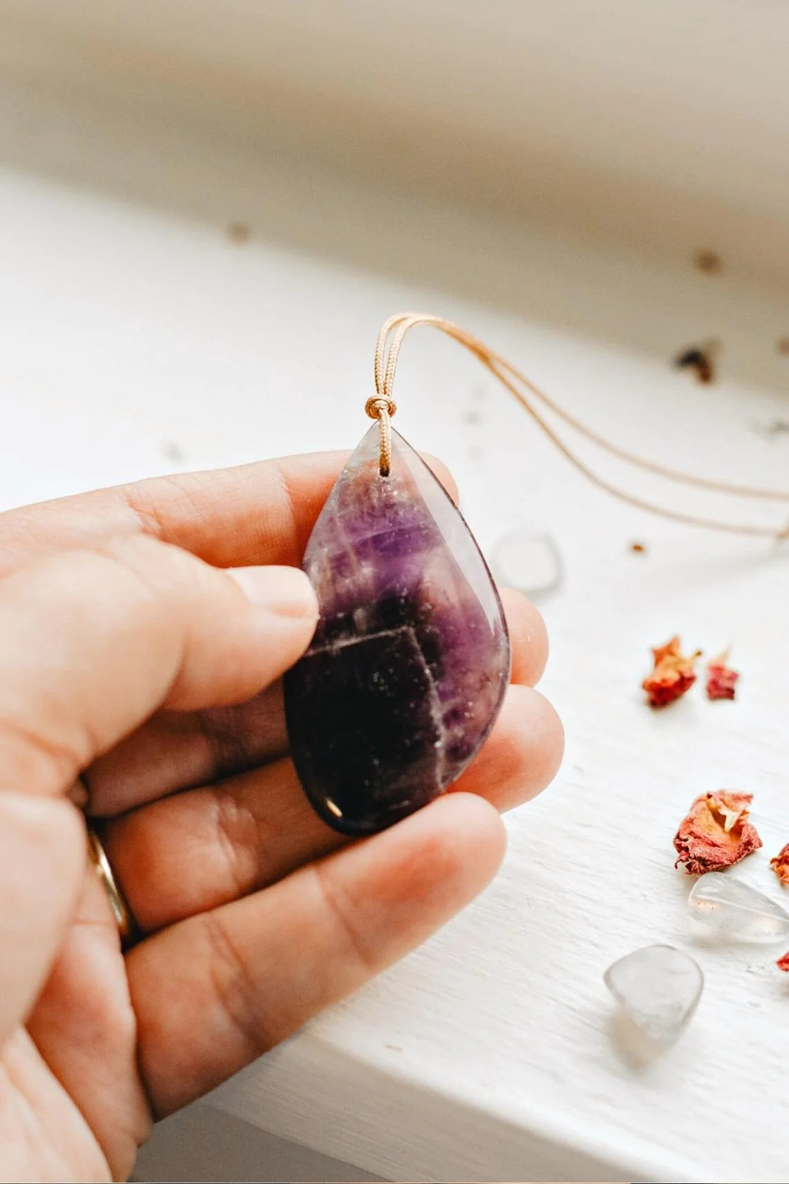 Healing Touch Stone - Amethyst Stone